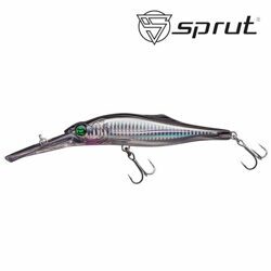 Воблер / Sprut Tara Troll 3D 137F (Floating/137mm/44g/4,5-6m/SBK-3D) A270