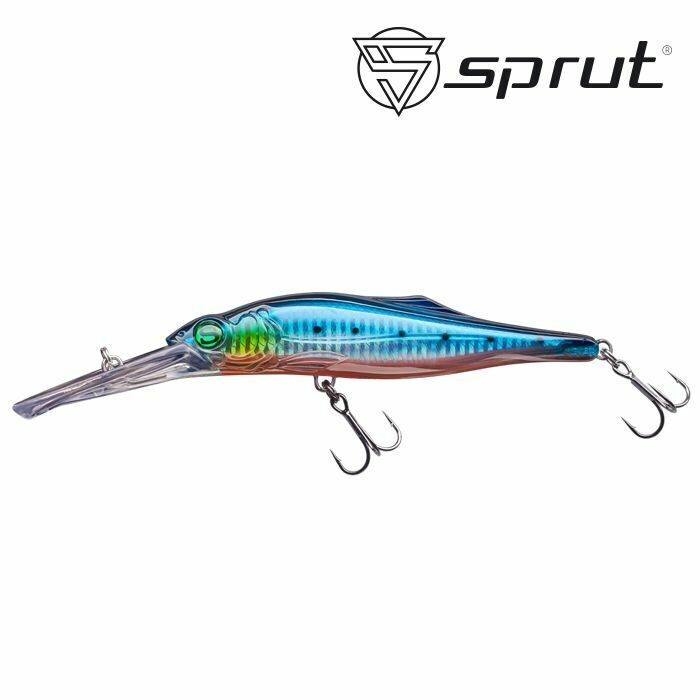 Воблер / Sprut Tara Troll 3D 120SP (Suspending/120mm/29g/3,5-4,5m/SRD-3D)