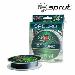 Шнур / Sprut SABURO Soft x4 ( 95m/Space Gray/0,12mm/9,1kg)