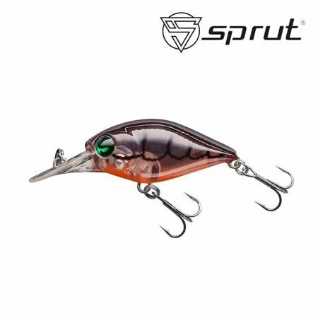 Воблер / Sprut Uni Crank D 35F (Floating/35mm/4,2g/1-1,5m/CRBK1)